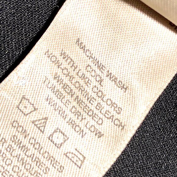 Sigrid Olsen Black Slacks with elastic waist and side zipper - Picture 7 of 10